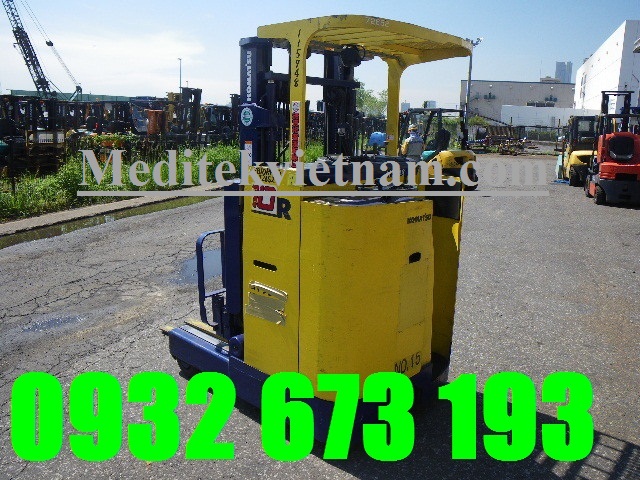 Xe nâng điện đứng lái 1500kg cao 3 mét